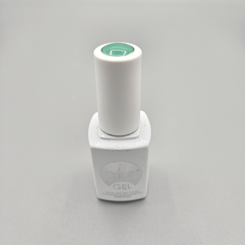 Color Club Age of Aquarius GELN04 Mint Green Soak Off‎ Gel Polish 0.5oz 15ml
